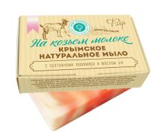 Крымское натуральное мыло на козьем молоке Флер 100г /МДП/