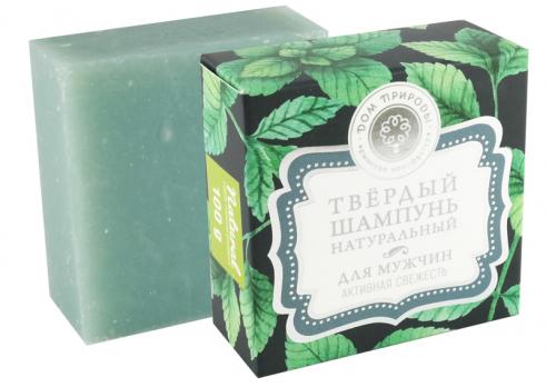 Твердый шампунь Активная свежесть 90 гр  /МДП/
