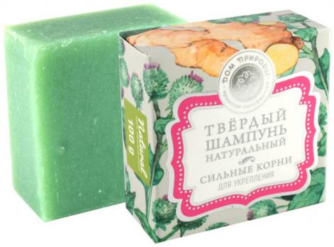 Твердый шампунь Сильные корни 90 гр  /МДП/